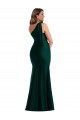 Evergreen Sirène Satiné Soyeux Longue Formelles Robes demoiselle d'honneur / Robes de soirée / Robes de bal Prix Réduit