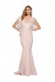 Fourreau Crêpe Stretch Tulle Longue Formelles Robes demoiselle d'honneur / Robes de soirée / Robes de bal Prix Réduit