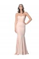 Fourreau Crêpe Stretch Tulle Longue Formelles Robes demoiselle d'honneur / Robes de soirée / Robes de bal Prix Réduit
