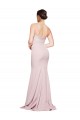 Fourreau Sans bretelle Balayage train Crêpe Stretch Longue Formelles Robes demoiselle d'honneur / Robes de soirée / Robes de bal Prix Réduit