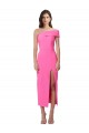 Fourreau midi Crêpe Stretch Longue Formelles Robes demoiselle d'honneur / Robes de soirée / Robes de cocktail Prix Réduit
