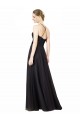 Gris ardoise Trapèze Tulle Dentelle Longue Robes demoiselle d'honneur Prix Réduit
