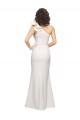 Ivoire Fourreau Crêpe Stretch Longue Formelles Robes demoiselle d'honneur / Robes de soirée / Robes de bal Prix Réduit