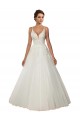 Ivoire Princesse Bretelles spaghetti Tulle Dentelle Boho Robes de mariée Prix Réduit