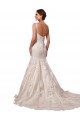 Ivoire Sirène Col V Tulle Dentelle Robes de mariée Prix Réduit