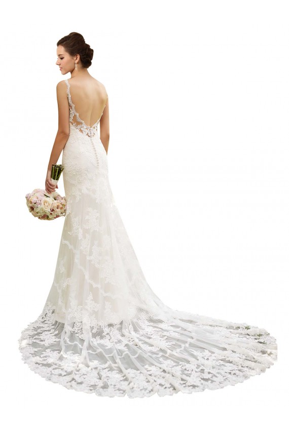 Ivoire Sirène Dentelle Robes de mariée Prix Réduit