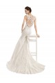 Ivoire Sirène Illusion Dentelle Robes de mariée Prix Réduit