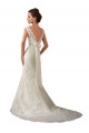Ivoire Sirène Illusion Tulle Dentelle Robes de mariée Prix Réduit
