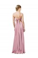 Noir Fourreau Bretelles spaghetti Col Carré Crêpe Stretch Longue Formelles Robes demoiselle d'honneur / Robes de soirée / Robes de bal Prix Réduit