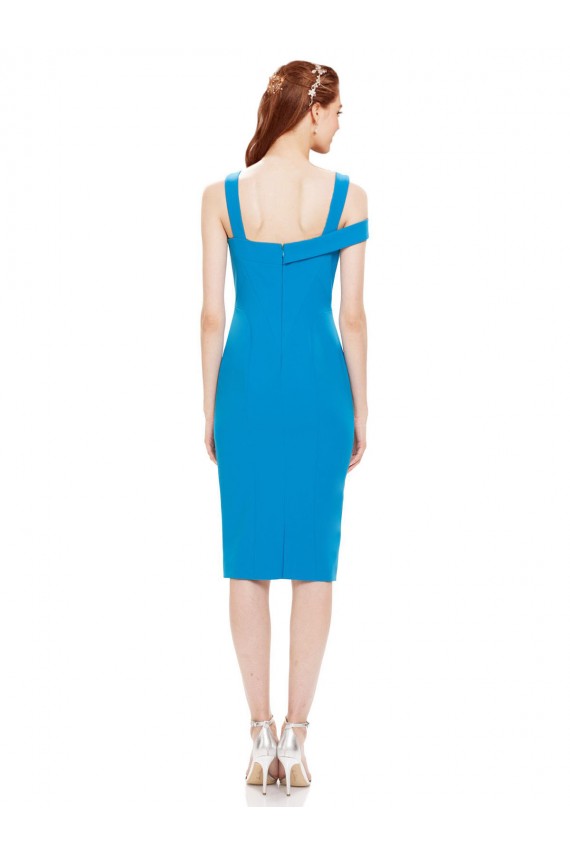 Sirène Crêpe Stretch Courte Robes demoiselle d'honneur / Robes de soirée / Robes de cocktail Prix Réduit