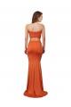 Sirène Sans bretelle Spandex Longue Formelles Robes demoiselle d'honneur / Robes de soirée / Robes de bal Prix Réduit