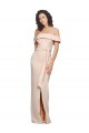 Sirène Épaule Dénudée Crêpe Stretch Longue Formelles Robes demoiselle d'honneur / Robes de soirée / Robes de bal Prix Réduit