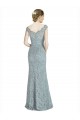 Sirène Épaule Dénudée Dentelle Longue Robes demoiselle d'honneur / Robes de bal Prix Réduit