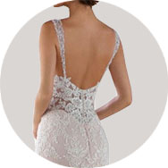 Bas du dos Robes de mariée à Prix Réduit