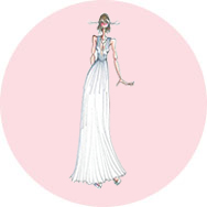 Fourreau Robes de mariée à Prix Réduit