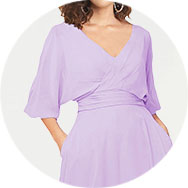 Manches 1/2 Robes demoiselle d'honneur à Prix Réduit